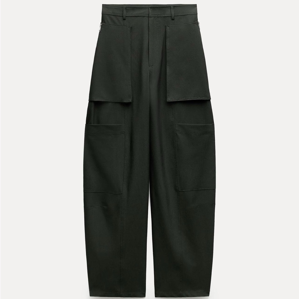 Zara Zipper Cargo Pant